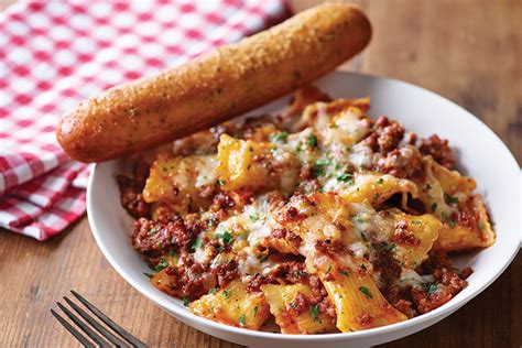 Applebee's Chef Bulgarelli's Stuffed Rigatoni