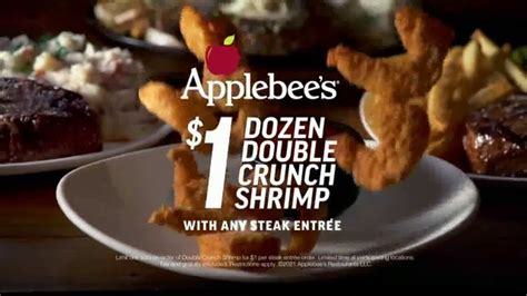 Applebee's Double Crunch Shrimp TV Spot, 'Any Steak Entree' Song by Barry White