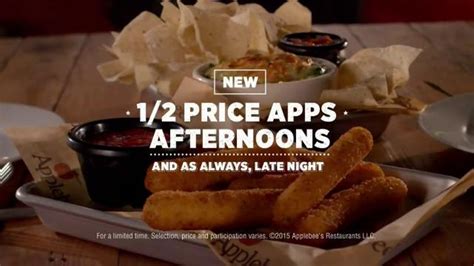 Applebees Half Price Apps TV commercial - Favorite Apps Twice a Day