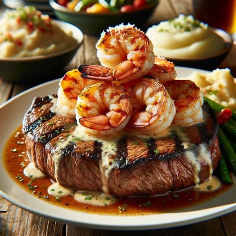 Applebee's Shrimp N' Parmesan Sirloin