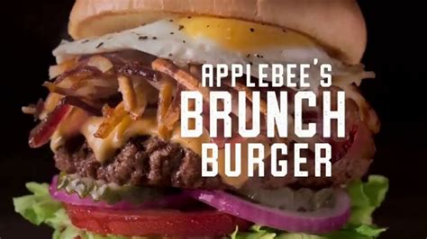 Applebees Signature Handcrafted Burgers TV commercial - Quesadilla, Whisky Bacon and Brunch Burger