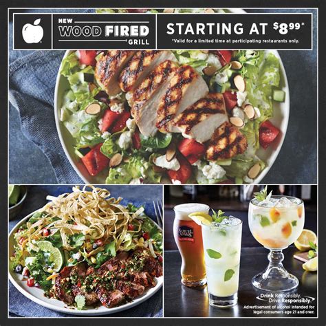 Applebee's Wood Fired Spicy Blackened Grilled Chicken, Avocado and Grapefruit Salad tv commercials