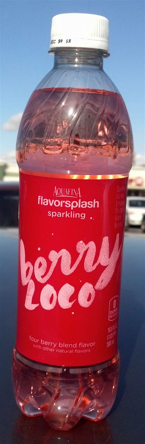 Aquafina Flavor Splash Berry Loco logo