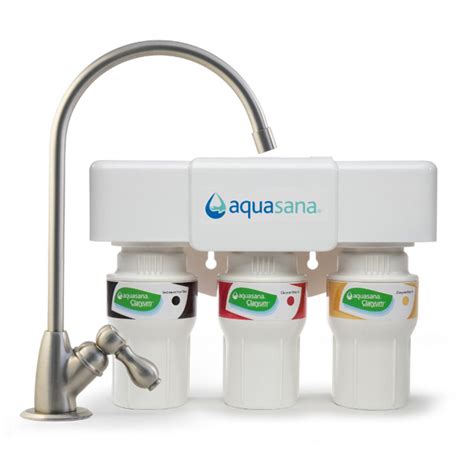 Aquasana 3-Stage Under Counter Drinking Water Filter logo