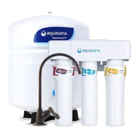 Aquasana OptimH2O Reverse Osmosis + Claryum logo