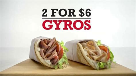Arby's 2 for $6 Gyros TV Spot, 'Need a Gyro' Song by Bonnie Tyler created for Arby's