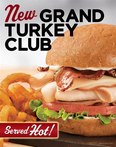 Arby's Grand Turkey Club tv commercials