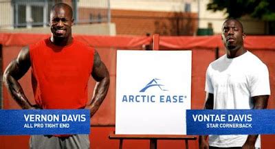 Arctic Ease TV Commercial Featuring Vernon Davis, Vontae Davis