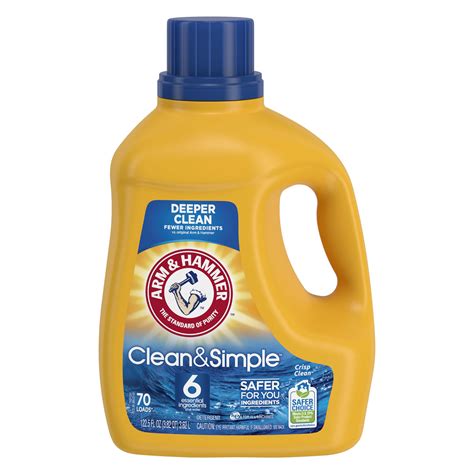 Arm & Hammer Laundry Clean & Simple Crisp Clean Liquid Detergent