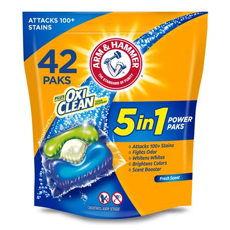 Arm & Hammer Laundry Plus OxiClean Power Paks tv commercials