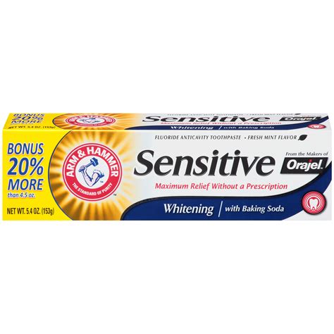 Arm & Hammer Oral Care Sensitive Whitening