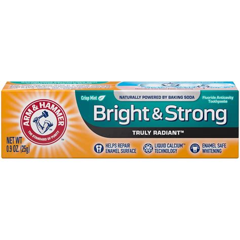 Arm & Hammer Oral Care Truly Radiant Bright & Strong logo