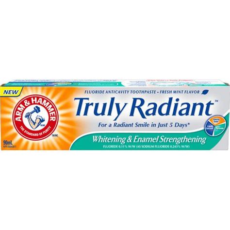 Arm & Hammer Oral Care Truly Radiant Toothpaste Whitening and Strengthening