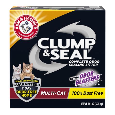 Arm & Hammer Pet Care Clump & Seal Multi-Cat tv commercials