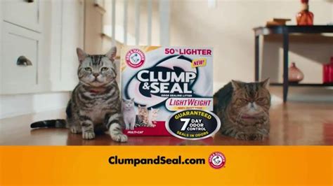 Arm and Hammer Pet Care Clump & Seal TV Spot, 'Lightweight'