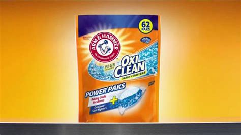 Arm and Hammer Plus OxiClean Power Paks TV Spot, 'Powerful Combination'