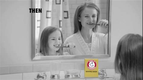 Arm and Hammer Sensitive Whitening TV commercial - Then and Now