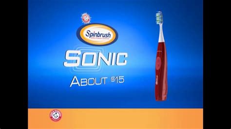 Arm and Hammer Spinbrush Sonic TV commercial - Advanced Clean