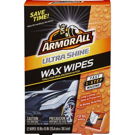 Armor All Ultra Shine Wax Wipes tv commercials
