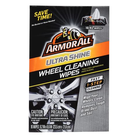 Armor All Ultra Shine Wheel Cleaning Wipes
