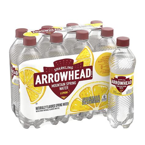 Arrowhead Water Sparkling Water Lively Lemon