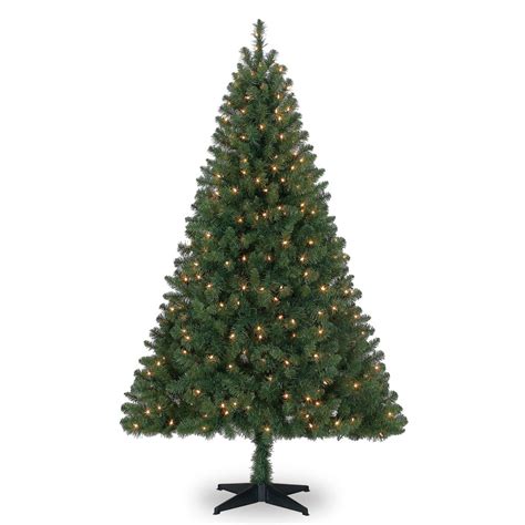 Ashland by Michaels 6 Ft. Pre-Lit Windham Spruce Christmas Tree Clear Lights tv commercials