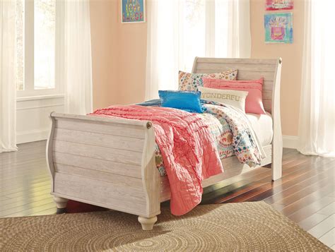 Ashley HomeStore Willowton Twin Sleigh Bed