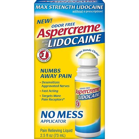 Aspercreme Max Strength With Lidocaine TV commercial - Alivio duradero