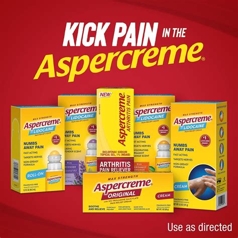 Aspercreme Max Strength With Lidocaine and Bergamot Orange Essential Oil