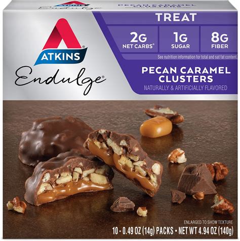 Atkins Endulge Pecan Caramel Clusters