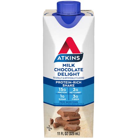 Atkins Milk Chocolate Delight Shake tv commercials