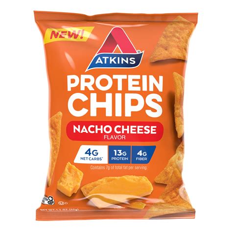 Atkins Nacho Cheese Protein Chips tv commercials