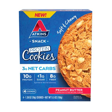Atkins Peanut Butter Protein Cookies tv commercials