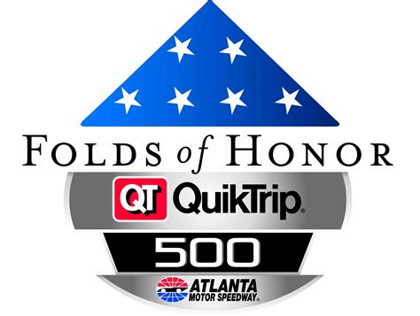 Atlanta Motor Speedway 2017 Folds of Honor QuikTrip 500 Kids Tickets logo