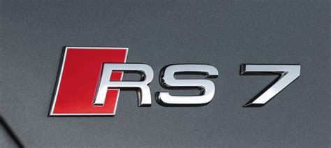 Audi RS 7 logo