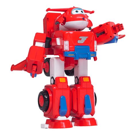 Auldey Toys Super Wings Jett's Super Robot Suit logo