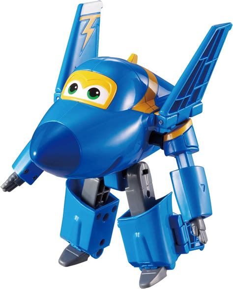 Auldey Toys Super Wings Transforming Plane Jerome logo