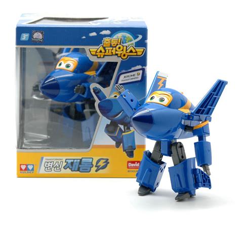 Auldey Toys Super Wings Transforming Plane Jerome