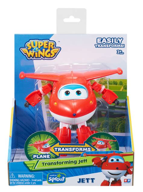 Auldey Toys Super Wings Transforming Plane Jett logo