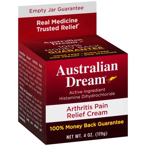 Australian Dream Arthritis Pain Relief logo