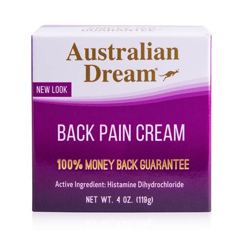 Australian Dream Back Pain Cream logo