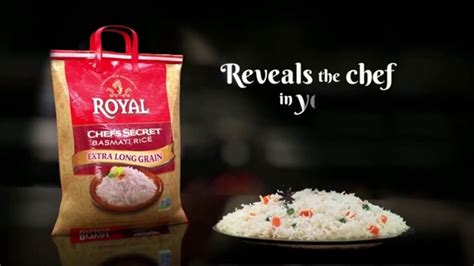 Authentic Royal Chef's Secret Extra Long Grain Basmati Rice TV Spot, 'Your Secret'