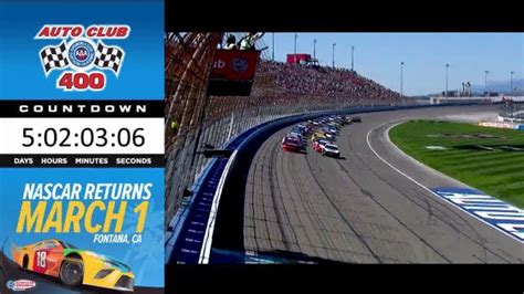 Auto Club Speedway TV commercial - Back and Ready for Some Action