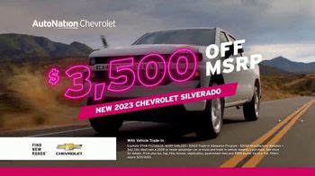 AutoNation Chevrolet TV Spot, 'Something Faster: 2023 Silverado' Featuring Kyle Kirkwood created for AutoNation