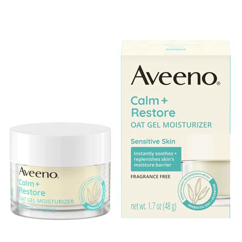 Aveeno Calm + Restore Oat Gel Moisturizer logo