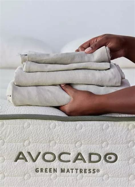 Avocado Mattress Organic Linen Sheets