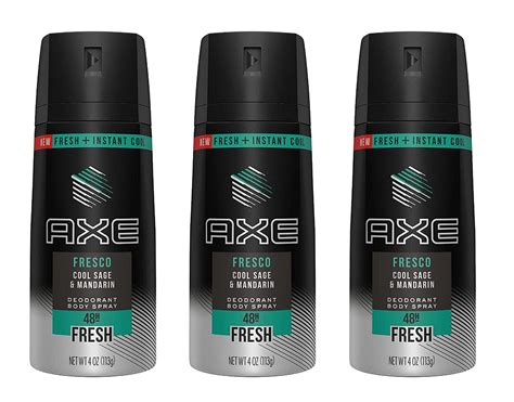 Axe (Deodorant) Fresco Cool Sage & Mandarin Deodorant Body Spray tv commercials