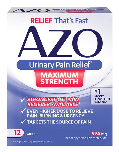 Azo Urinary Pain Relief Maximum Strength logo