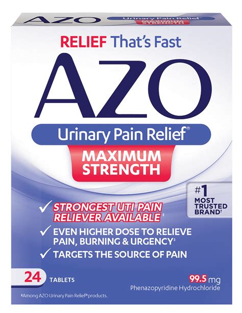 Azo Urinary Pain Relief Value Size