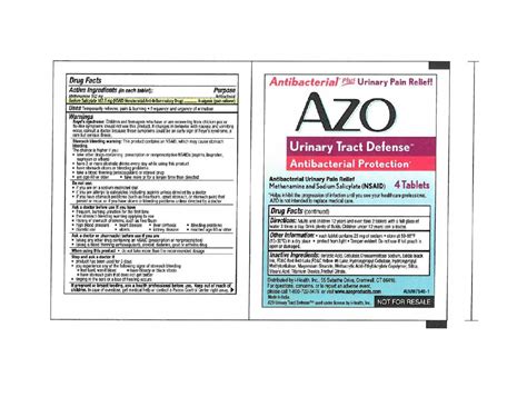 Azo Urinary Tract Defense Antibacterial Protection logo